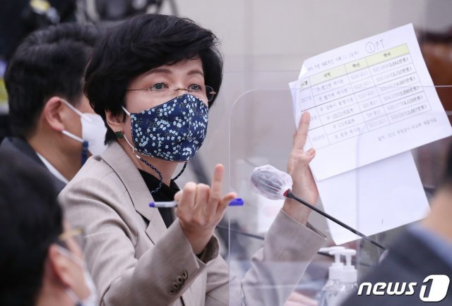 김영주 더불어민주당 의원 2020.10.7/뉴스1 © News1
