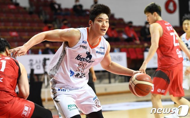 인천 전자랜드의 이대헌. (KBL 제공)© 뉴스1