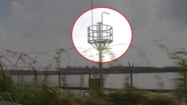 육군에 보급된 중국산 CCTV. YTN뉴스 사진 캡쳐