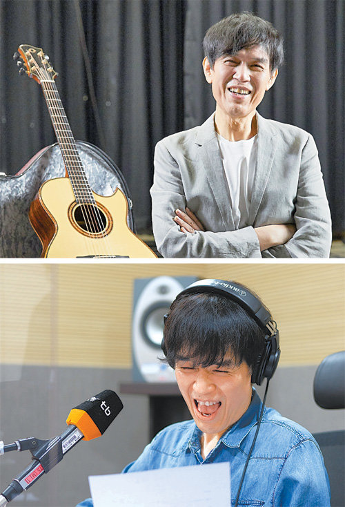9일 만난 기타리스트 함춘호 씨의 언변은 그의 연주와 비슷했다. 한 음 한 음 정성을 다한, 따뜻한 정교함…. 그는 놀랍게도 기타를 독학했다. “마음으로 연주하듯, 진심으로 다가서고 싶습니다.” TBS 제공