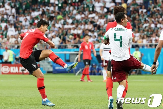 한국 A대표팀이 오는 11월 15일 멕시코와 오스트리아에 평가전을 치른다. /뉴스1 © News1