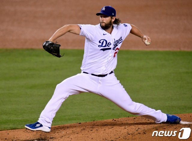 LA 다저스 클레이튼 커쇼. © AFP=뉴스1