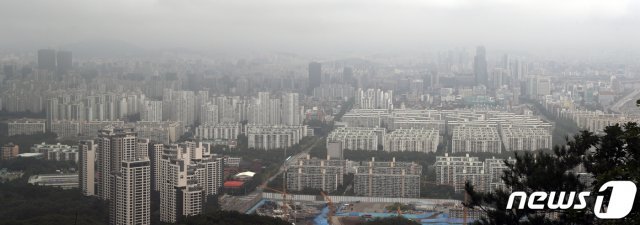 서울 강남구 아파트모습. (뉴스1 자료사진)© News1