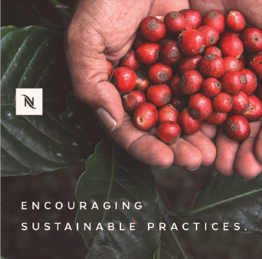 최상의 품질을 가진 커피를 지속가능한 방식으로 공급하고, 커피 농부들과 지역 공동체가 지속가능한 삶을 이어갈 수 있도록 지원하는 네스프레소.