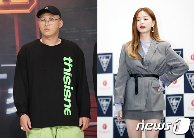 스윙스(왼쪽)와 임보라 © 뉴스1