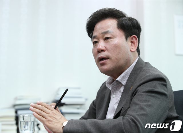 송갑석 더불어민주당 의원. /뉴스1 DB © News1