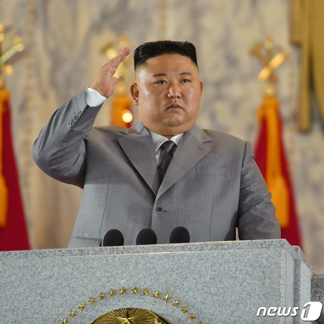 김정은 북한 국무위원장. (평양 노동신문=뉴스1)