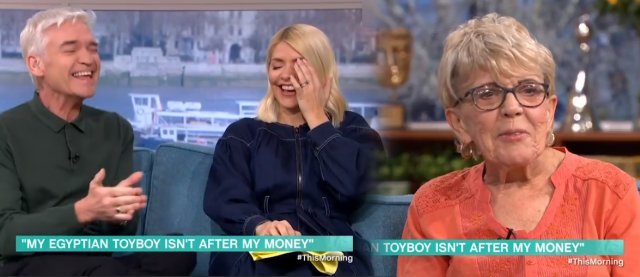올해 초 ITV ‘오늘 아침’ 토크쇼에 출연한 아이리스 존스 할머니.