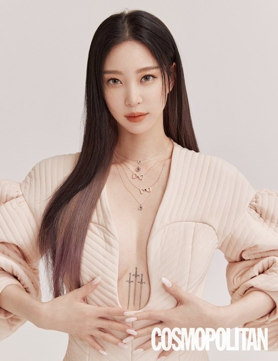 한예슬/사진제공=코스모폴리탄