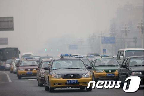 베이징 택시. SCMP 갈무리