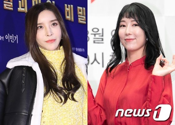 하리수(왼쪽)와 사유리 © 뉴스1