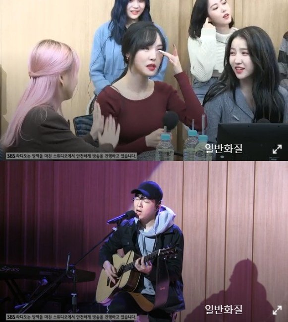 SBS 파워FM ‘두시탈출 컬투쇼’ 보이는 라디오 캡처
