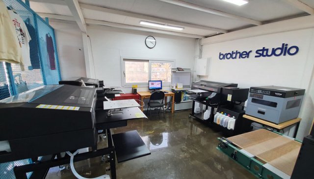경기도 파주에 위치한 브라더 디지털 의류출력 스튜디오 (출처=IT동아)