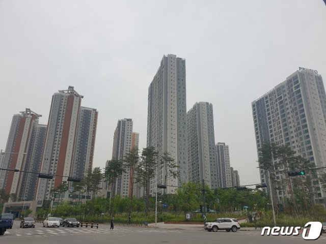 김포시 풍무동 ‘풍무 센트럴 푸르지오’ 아파트. © 뉴스1