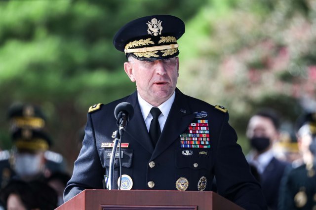 로버트 에이브럼스 한미연합사령관 겸 유엔군사령관. 2020.9.23/뉴스1 © News1