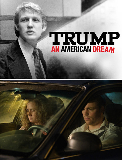 도널드 트럼프 미국 대통령을 다룬 다큐멘터리 ‘트럼프: 미국인의 꿈’(위쪽 사진)과 넷플릭스 오리지널로 제작된 영화 ‘힐빌리의 노래’. 넷플릭스 제공