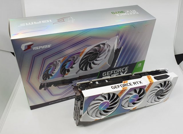 컬러풀 iGAME 지포스 RTX 3070 Ultra OC White (출처=IT동아)