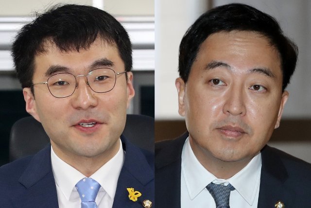 더불어민주당 김남국 의원(왼쪽)과 금태섭 전 의원. 사진=뉴스1