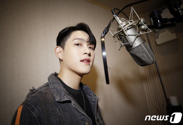 서울 마포구 녹음실에서 연습 중인 가수 지플랫 (Z.flat, 故 최진실 아들) © News1