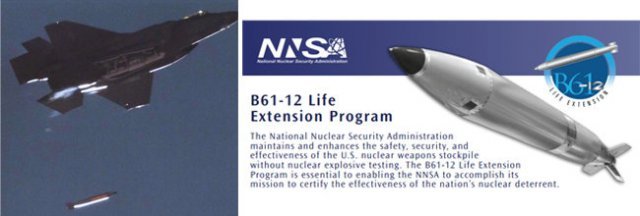 벙커 버스터 핵폭탄으로 불리는 B61-12.  [샌디아국립연구소 홈페이지 제공, NNSA 미국 핵안전보장국 제공]