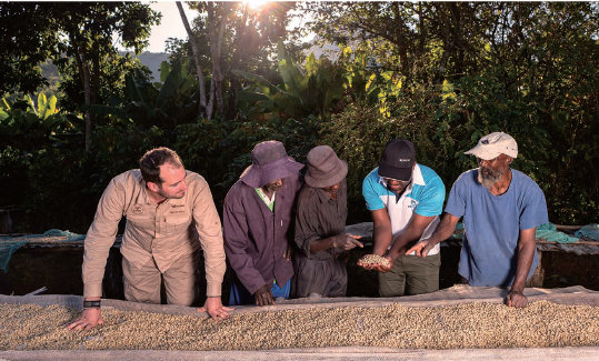 400여 명의 네스프레소 농학자와 14개국 11만여 명의 커피 농부가 협력해 최상의 품질을 가진 커피를 지속가능한 방식으로 재배한다.