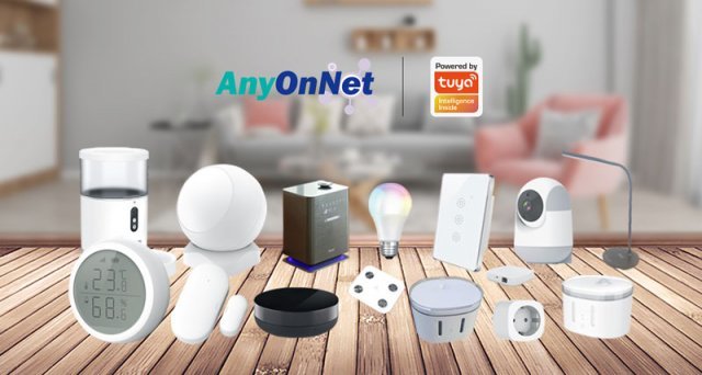 애니온넷에서 국내에 소개한 투야 기반 IoT 제품들 (출처=애니온넷)