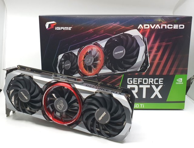 컬러풀 아이게임 지포스 RTX 3060 Ti 어드밴스드 OC (출처=IT동아)