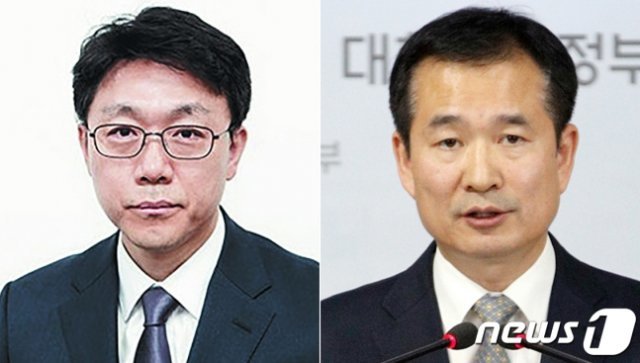 김진욱 헌법재판소 선임연구관(왼쪽)과 이건리 국민권익위원회 부위원장