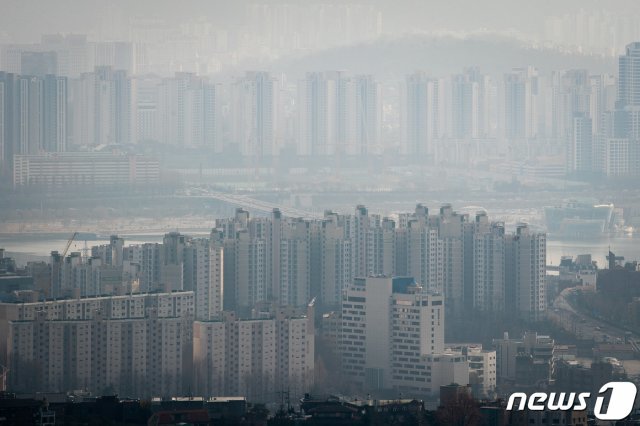 서울시내 아파트단지 모습.© News1