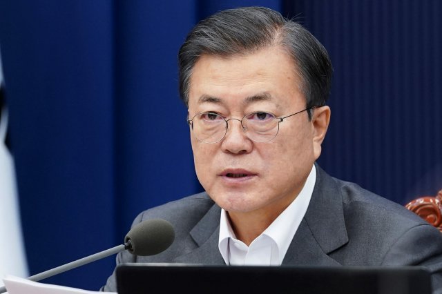 문재인 대통령. 청와대 제공