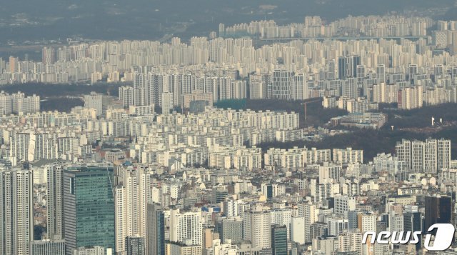 서울의 아파트 단지. 2020.12.2 © News1