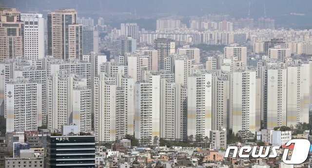 서울의 아파트 전경.(뉴스1 자료사진)© News1