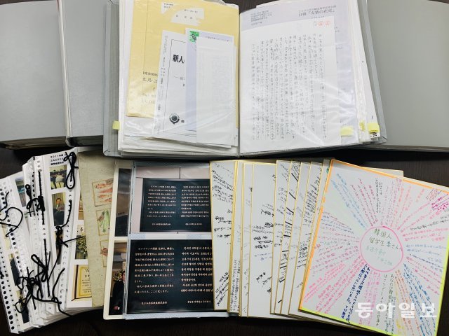 이수현 씨의 숭고한 희생에 감동을 받은 일본인들이 이 씨 앞으로 20년 간 쓴 편지 일부. 총 2300통이 넘는다.도쿄=김범석 특파원bsism@donga.com