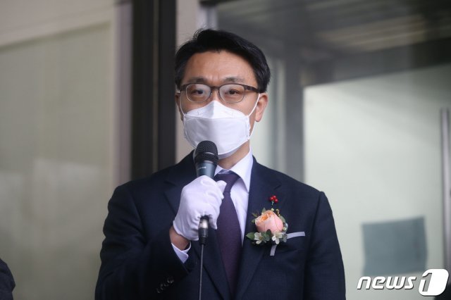 김진욱 고위공직자범죄수사처(공수처) 초대 처장. 2021.1.21/뉴스1 © News1