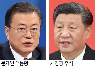 시진핑, 바이든보다 먼저 文대통령과 통화…“美의 中압박 동참말란 뜻”