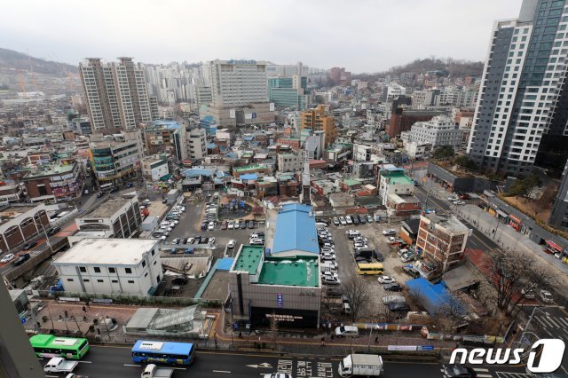 서울 동작구 흑석동 흑석2구역. 기사와 직접관련 없음.  © News1