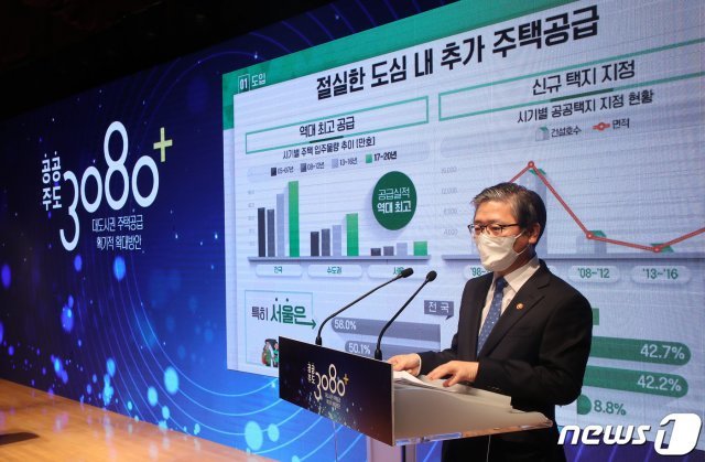 변창흠 국토교통부 장관. 2021.2.4/뉴스1 © News1