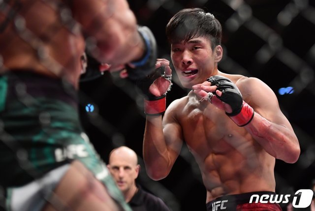 UFC 2연승을 기록한 최승우. /뉴스1 © News1