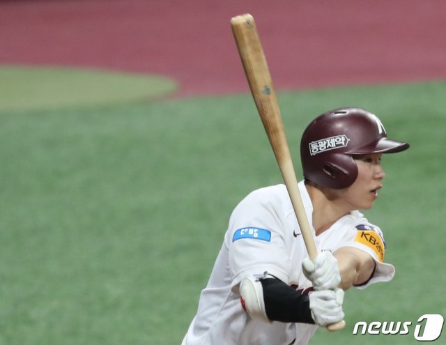 김혜성은 2017년 키움 히어로즈에 입단해 KBO리그 통산 타율 0.276을 기록하고 있다. © 뉴스1