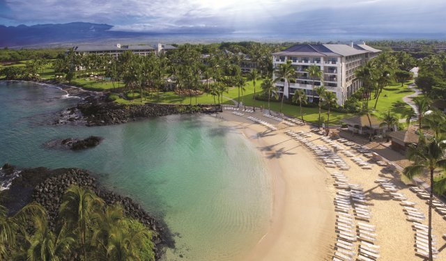 미래에셋자산운용이 인수한 하와이 소재 ‘페어몬트 오키드 하와이’ 전경. 사진 미래에셋자산운용 제공