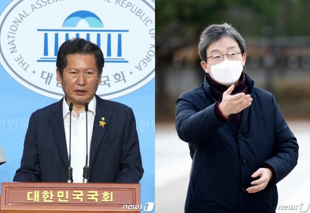 정청래 의원(왼쪽)·유승민 전 의원. 출처= 뉴스1