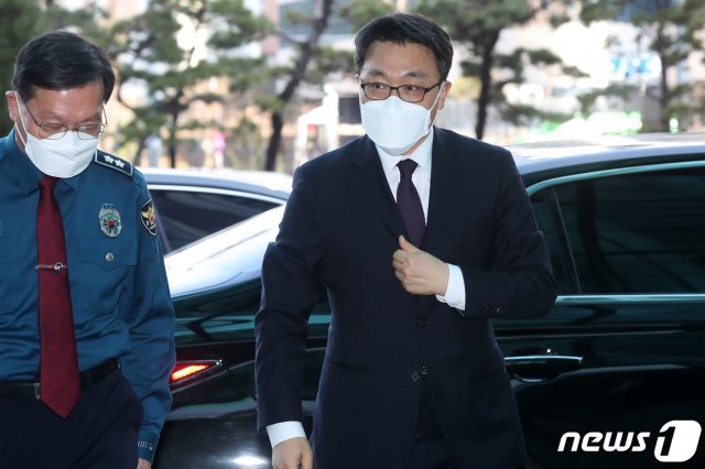 김진욱 고위공직자범죄수사처장.  2021.2.23/뉴스1 © News1