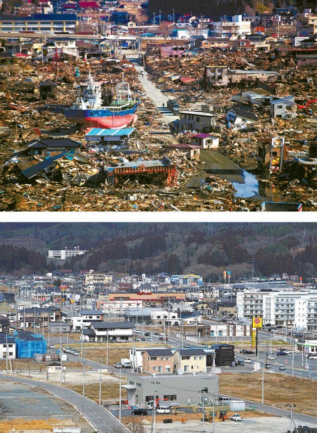 동일본대지진 10주년, 마을은 복구됐지만 상처는…
