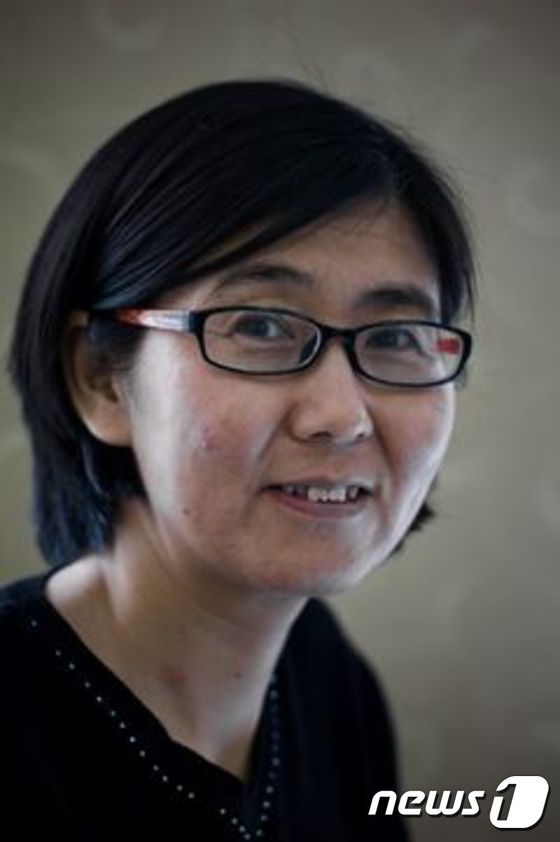중국 여성 인권변호사 왕위(자료사진). © AFP=뉴스1