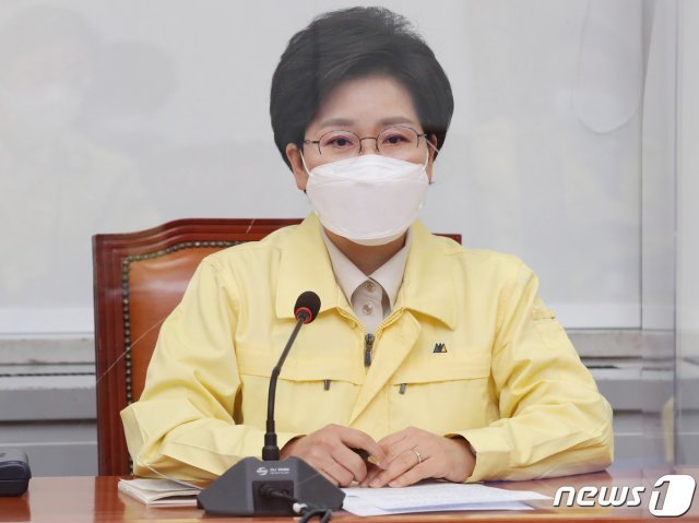 양향자 더불어민주당 최고위원 2021.1.27/뉴스1 © News1