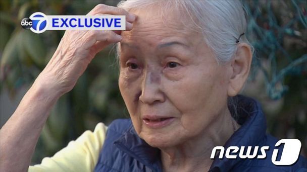 지난 9일 뉴욕주에서 40대 남성으로부터 폭행을 당한 한국계 미국인 낸시 도(ABC뉴스 캡처). © 뉴스1