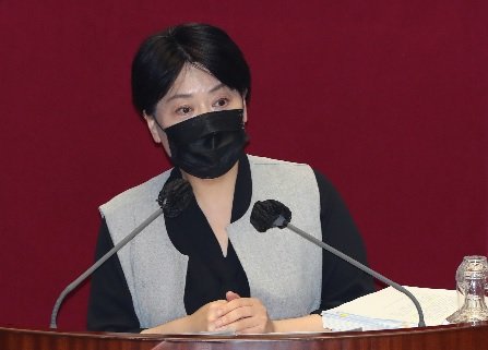 윤희숙 국민의힘 의원. 사진공동취재단