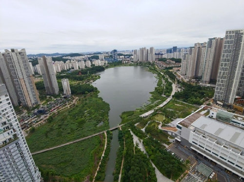 오피스 수요가 집중되고 있는 광교호수공원 일대