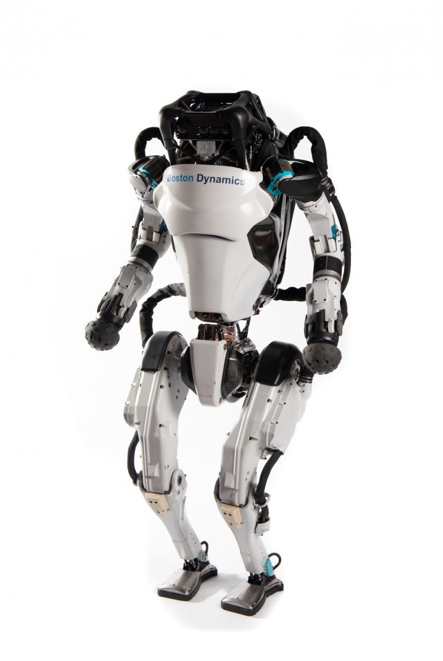 현대차그룹이 인수에 나선 로봇 기업 ‘보스턴 다이내믹스’의 2족 보행 로봇 ‘아틀라스’. 현대차그룹 제공