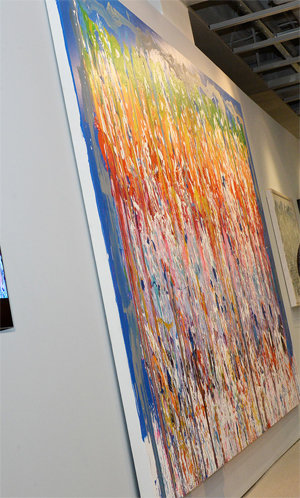 그래피티 작가 존원의 작품. 뉴스1